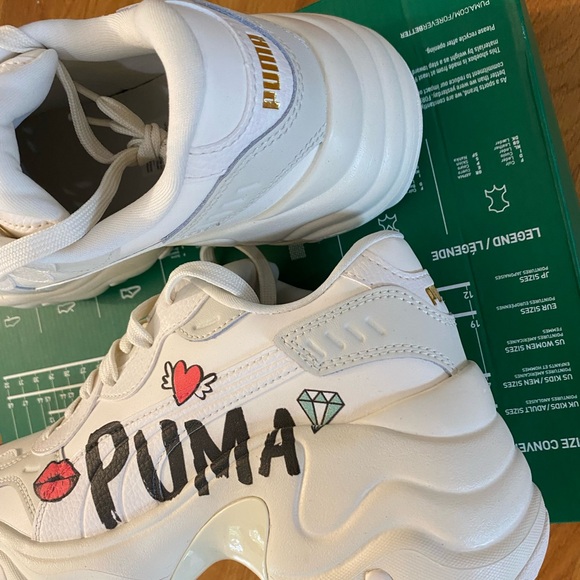 New women’s Puma Sz 7.5 shoes Wedge - Picture 7 of 7